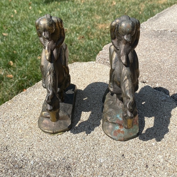 ANTIQUE~BOOKENDS~’THE END OF THE TRAIL of TEARS’~by JAMES EARLE FRASER ~G13 - Picture 4 of 8